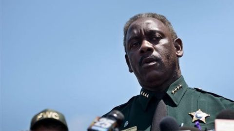 El sheriff del Condado de Orange, Jerry Demings.