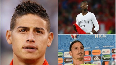 James, Pogba e "Ibra" son los jugadores que están en el foco de atención en el mercado de verano europeo.