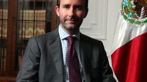 Diego Gómez Pickering, cónsul de México en Nueva York.