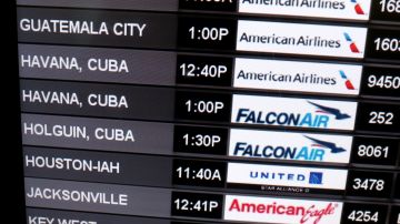 Seis aerolíneas estadounidenses reciben permiso para operar vuelos regulares a Cuba.