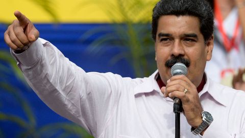 Nicolás Maduro, presidente de Venezuela.