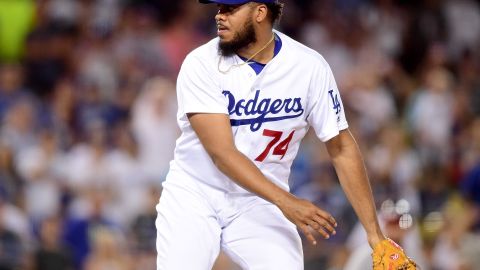 Kenley Jansen, el relevista de 29 años nacido en Curazao, se convirtió en el nuevo líder histórico de salvamentos de los Dodgers.