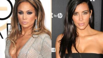 Jennifer López y Kim Kardashian son unas de las famosas que poseen una retaguardia envidiable.