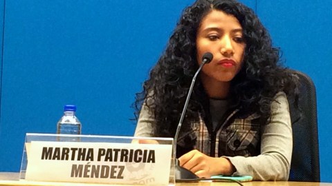 Martha Patricia Jiménez presenta su caso que llevó a la SCJN en defensa de la legalización del aborto.
