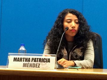 Martha Patricia Jiménez presenta su caso que llevó a la SCJN en defensa de la legalización del aborto.