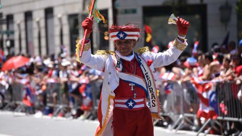 Los puertorriqueños se tomaron la Quinta Avenida para su tradicional desfile.