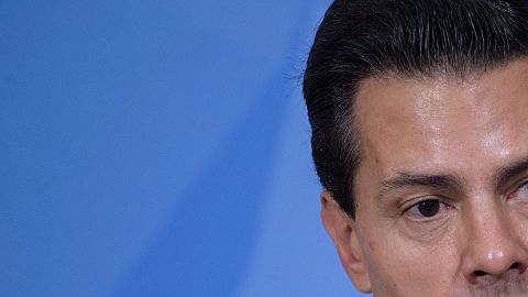 El presidente mexicano Enrique Peña Nieto