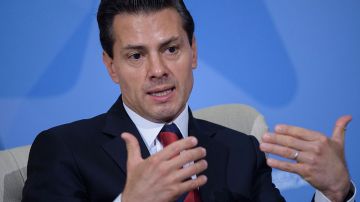 El presidente mexicano Enrique Peña Nieto