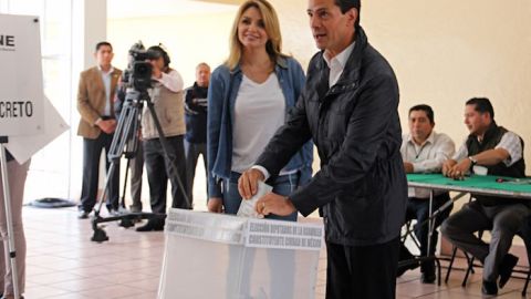 El Presidente Enrique Peña Nieto, coinciden politólogos, es también uno de los grandes derrotados en la elección del 5 de junio.