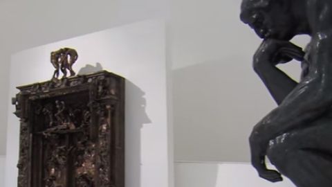 La exposición en el Museo Soumaya acoge un total de 100 piezas de Rodin divididas en cuatro núcleos temáticos.