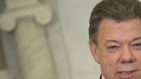 El presidente de Colombia, Juan Manuel Santos.