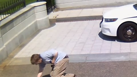 Los accesos a la Casa Blanca fueron cerrados por espacio de una hora.