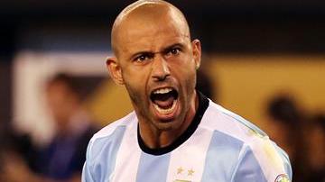 Javier Mascherano, jugador del Barcelona FC y la selección de Argentina.