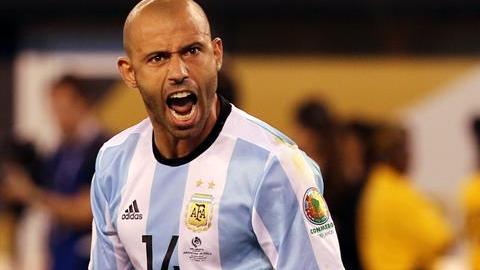 Javier Mascherano, jugador del Barcelona FC y la selección de Argentina.