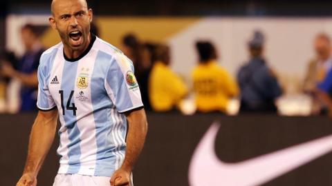 Javier Mascherano, jugador del Barcelona FC y la selección de Argentina.