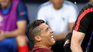 Cristiano Ronaldo lesionado
