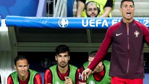 Cristiano Ronaldo celebra