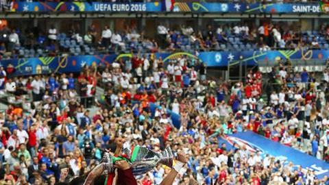 El ambiente del Francia vs Portugal