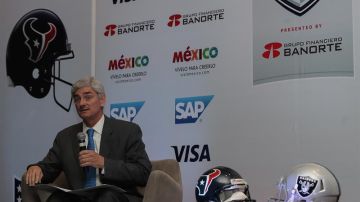 Arturo Olive, representante de la NFL Mexico