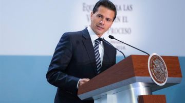 Enrique Peña Nieto, presidente de México.