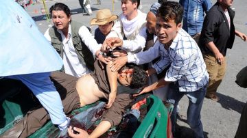 El hecho se reportó en medio de una protesta de la minoría Hazara.