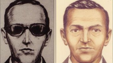 Lo único que quedó de D.B. Cooper fue esta ilustración del FBI, con el objetivo de capturar al ladrón.