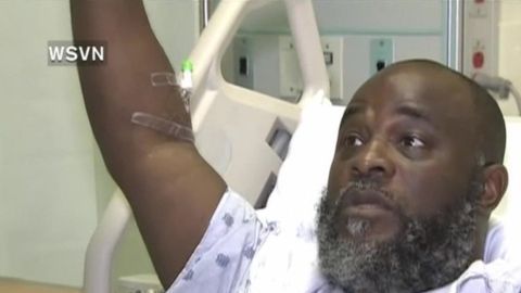 Charles Kinsey estaba desarmado cuando recibió un disparo de la policía en Miami.