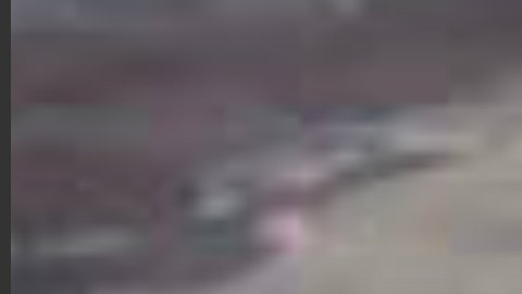 La novia pasó tremendo susto.