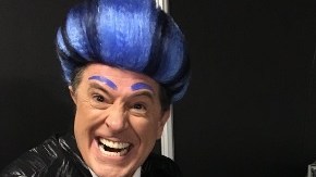 Stephen Colbert se robó un par de minutos en el podio ante la convención republicana.