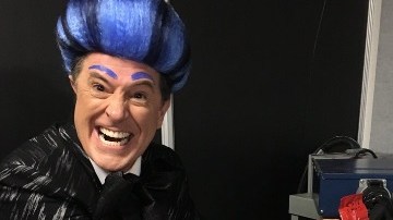 Stephen Colbert se robó un par de minutos en el podio ante la convención republicana.