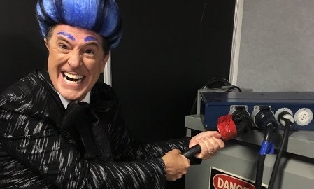 Stephen Colbert se robó un par de minutos en el podio ante la convención republicana.