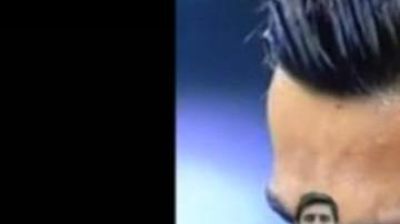 Cristiano Ronaldo y la 'Messi-polilla' que lo 'consoló' tras su lesión en la final de la Eurocopa.