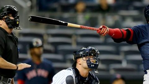 David Ortiz 'Big papi', símbolo de los Patirrojos que desde hoy prenden hostilidades en el Yankee Stadium.