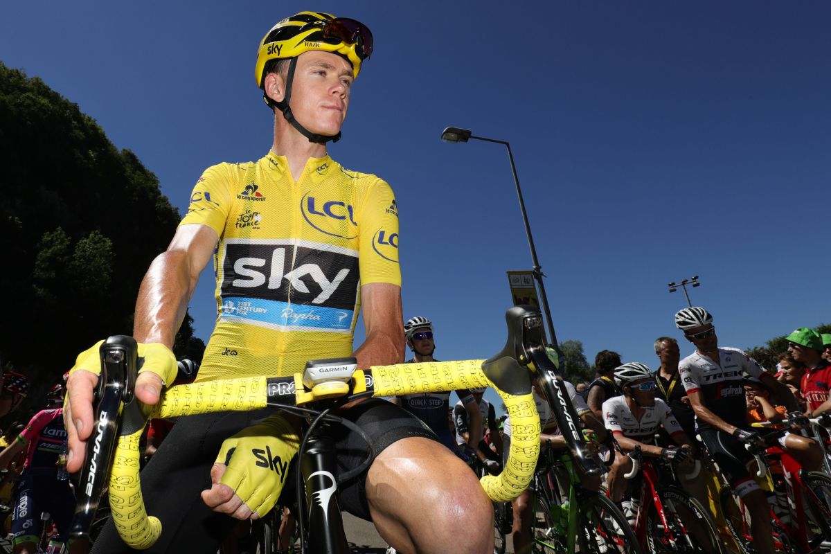 Froome, ganador del Tour de Francia y el ciclista mejor pagado del mundo.