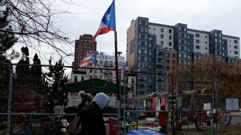 La comunidad negra de Harlem responden al fenómeno a través de grupos
antigentrificación.