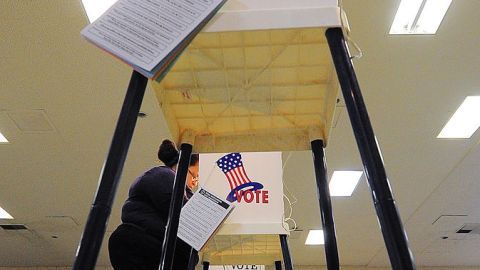 Urnas de voto.