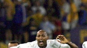 Once Caldas en el festejo de la Copa Libertadores de 2004. ¿Podrá Independiente del Valle repetir la historia?