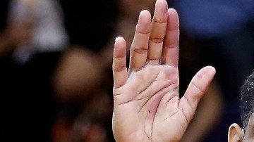 Tim Duncan, cinco veces campeón de la NBA con los Spurs de San Antonio.