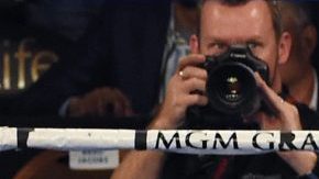 Óscar Valdez, aquí tras su victoria sobre Evgeny Gradovich en abril, quiere ser una de las nuevas estrellas del boxeo, y el sábado puede demostrarlo.