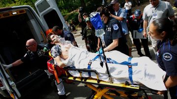 Connor Golden perdió la pierna izquierda en la explosión en Central Park el 4 de julio