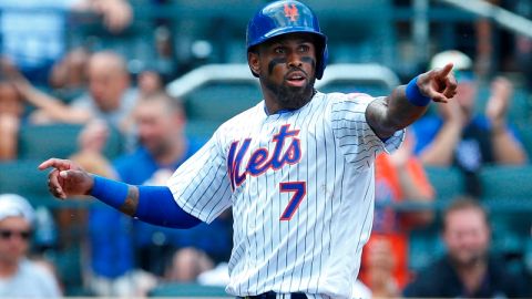 José Reyes emocionó a Citi Field.