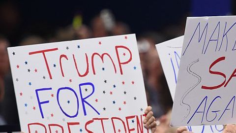 Los delegados a la Convención Nacional Republicana votaron por Donald Trump.