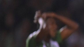 El festejo de Arturo Mina en el estadio Atahualpa de Quito. Independiente del Valle y Atlético Nacional definirán al campeón de la Libertadores en Medellín.