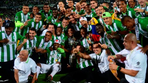 Atlético Nacional, campeón 2016 de la Copa Libertadores.