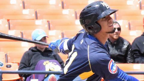 Gleyber Torres, infielder venezolano que llega a los Yankees en el cambio por Aroldis Chapman, es uno de los mejores prospectos del béisbol.