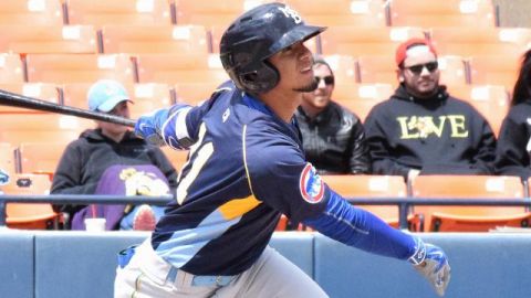 Gleyber Torres, infielder venezolano que llega a los Yankees en el cambio por Aroldis Chapman, es uno de los mejores prospectos del béisbol.