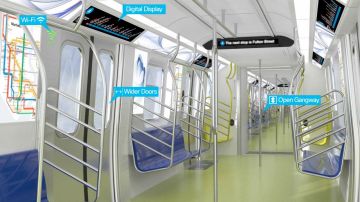 El metro contará con 750 vagones con el diseño “Open Car End”.