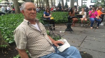 Ramón Martínez, de 65 años, ya está listo para enfrentar la ola de calor