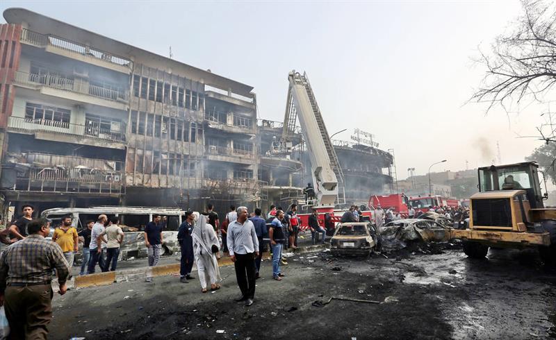 Mortífero atentado en el centro de Bagdad