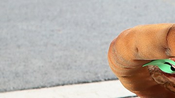 Angélica Vale junto a su nuevo galán.